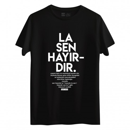 T-Lugat-ı Ankara- La sen hayırdır