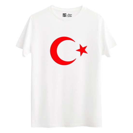 Türkiye - Beyaz Bayrak Tişört