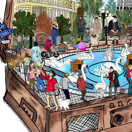 Bez Çanta -Kuğulu Park