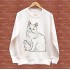 Ankara kedisi sweatshirt