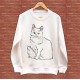 Ankara kedisi sweatshirt