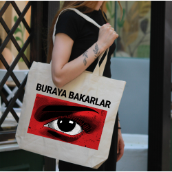 Ankara Echoes Kanvas Bez Çanta 